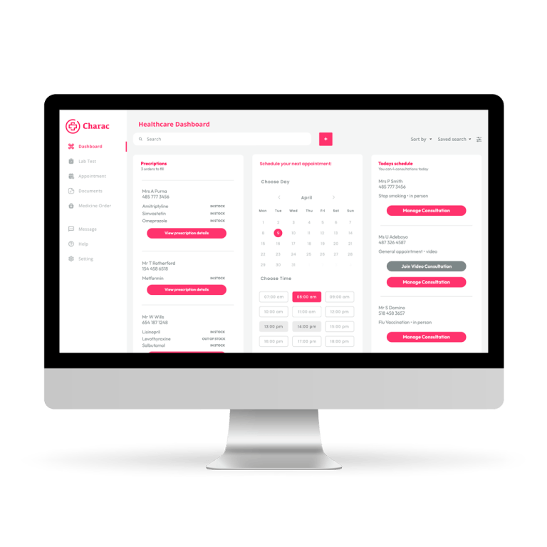 Module Consultations Pharmacy Consultation Module - Manage Bookings Easily - Charac